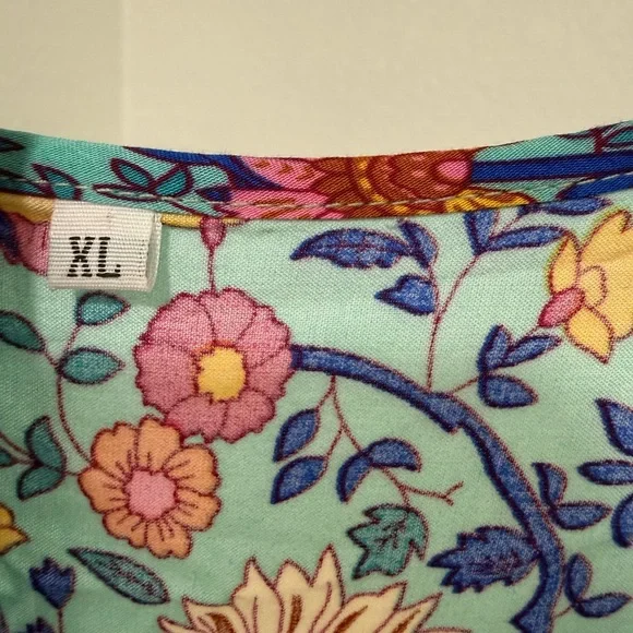 Floral V-Neck Maxi Dress - Picture 3 of 4